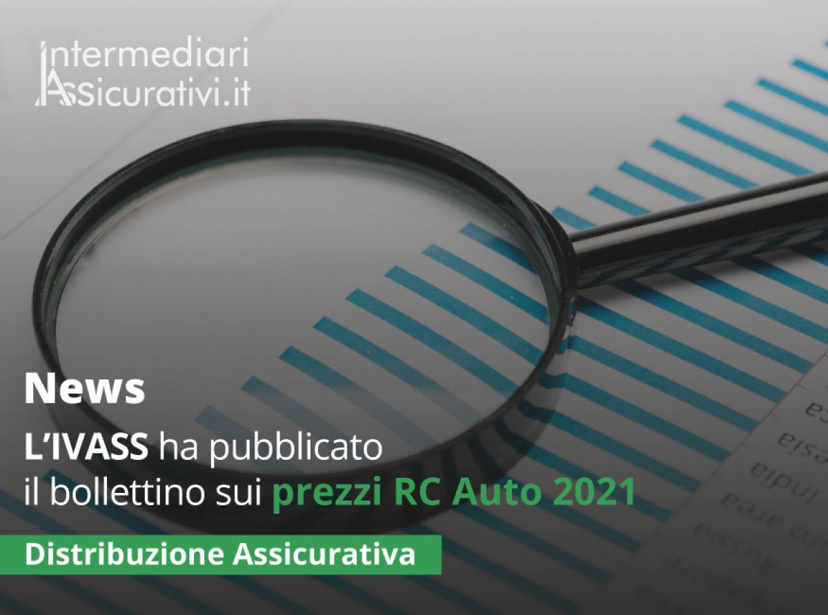 Bollettino IVASS: prezzi effettivi RC Auto primo trimestre 2021